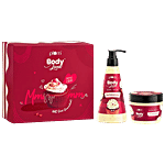 Plum BodyLovin' Red Velvet Love Gift Kit - Body Wash & Body Butter, 100% Vegan, For All Skin Types 2 pcs 