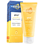 Aqualogica Glow+ Smoothie Face Wash - Vitamin C & Papaya, For Deep Cleansing & Skin Brightening 100 ml