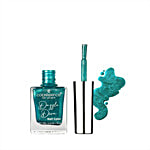 Coloressence Dazzle Diva Nail Color - Matte Finish, Quick Drying 10 ml Aquamarine