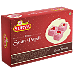 Surya Soan Papdi - Rose, Indian Sweet 200 g Box
