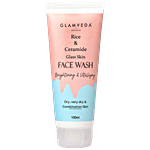 Glamveda Rice & Ceramide Glass Skin Face Wash - Brightening & Vitalising 100 ml 