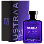 Ustraa Vibe Eau De Toilette - Long-Lasting Fragrance, For Men 50 ml