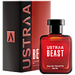 Ustraa Beast Eau De Toilette - Long-Lasting Fragrance, For Men 50 ml