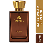 Yardley London Daily Wear Perfume - Gold, Exotic Fragrance 50 ml 