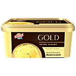 Scoops Gold Butterscotch Ice Cream - Premium, Extra Creamy, Bold & Beautiful 750 ml