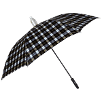 Fendo Kargil Umbrella - Auto Open, 59 cm, Check Pattern 1 pc 