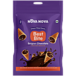 Nova Nova  Best Bite Belgian Chocolate Choco Filled Cones 50 g