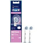 Oral-B Sensitive Clean Refills, Original Replaceable Brush Head For Oral B Electric Toothbrushes 1 pc (Set of 2)