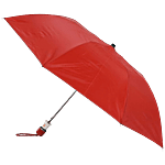 Creative Space Umbrella - 53 cm, 2 Fold, Auto Open, Compact, Red 1 pc