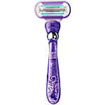 Gillette Venus Venus Swirl Razor - Long Lasting Smoothness, 5 Blades In 1, Flexiball Technology With Ribbon Moisture 1 pcs