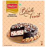 Dinshaws Black Forest Medium Fat Ice Cream Cake 400 g