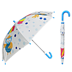 Destinio Umbrella - Waterproof, For Kids, Cute & Stylish, White 1 pc