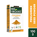 Indus Valley Bio Organic Fenugreek Methi Seed Powder For Hair Care 100 g