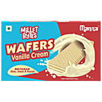 Manna Millet Bytes - Multigrain Wafers, Vanilla Cream 75 g