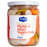 Bakr Gourmet Middle Eastern Mixed Vegetable Pickle - Healthy Appetiser 500 g 