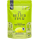 The Better Flour Lean Green Blend Flour - Stoneground, Spinach, Chickpea, Lentils 500 g