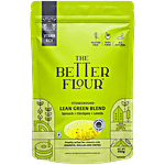 The Better Flour Lean Green Blend Flour - Stoneground, Spinach, Chickpea, Lentils 250 g