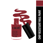 Lakme True Wear Color Crush Nail Paint - Long Lasting & Vibrant 6 ml Shade 25