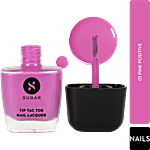 Sugar Cosmetics Tip Tac Toe Nail Lacquer Classic 9 ml 01 Pink Positive