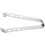 Elephant  Stainless Steel Ice Tong With Jagged Claws - 14 cm 1 pc
