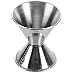 Elephant  Stainless Steel Jigger 30/60 ml For Mixers & Shakers - Sleek & Stylish For Cocktail Parties 1 pc