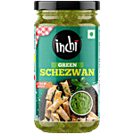 Inchi  Green Schezwan Sauce - Xtrem Spicy 250 g 