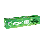 Cleanwrap Aluminium + Paper Foil - 69.49 m, Food Grade, Freeze, Roast, Preserve 1 kg