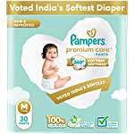 Pampers  Premium Care Diaper Pants - Medium Size, 7-12 kg 30 pcs