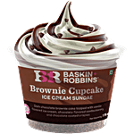 Baskin Robbins Brownie Cupcake Ice Cream Sundae 175 ml 