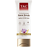 TAC - The Ayurveda Co. 7% Kumkumadi Face Scrub With Saffron & 24k Gold 100 g