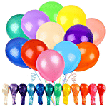 Creative Space Balloons - Assorted Colours 30 pcs