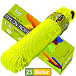 Trm Nylon Rope - 25 m, Light Green, Premium Quality 1 pc