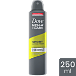 Dove Deo Men+Care Sport Active+Fresh Dry Spray Antiperspirant Deodorant 250 ml