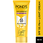 Ponds Serum-Boost Sunscreen Lightweight Cream SPF 55 PA++ 50 g 