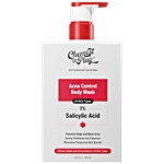 Chemist At Play  Acne Control Body Wash - With Essential Ceramides, 1% Salicylic Acid 473 ml