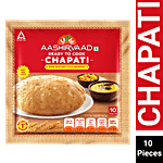 Aashirvaad Ready To Cook Whole Wheat Chapati 10 pcs 