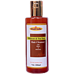 Khadi India Hibiscus & Tea Tree Hair Cleanser - SLS & Paraben Free 200 ml