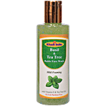 Khadi India Basil & Tea Tree Buble Face Wash - SLS & Paraben Free 210 ml