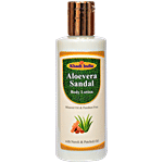 Khadi India Aloe Vera Sandal Body Lotion - Paraben Free 200 ml