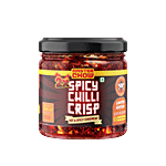 MasterChow Chilli 2x Garlic Crisp - Extra Spicy, Crunchy, Garlicky Flavour 170 g