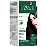 BIOTIQUE Herbcolor Conditioning Hair Color - No Ammonia 5 pcs 4N Brown