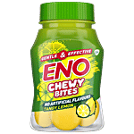 Eno  Gentle & Effective Chewable Antacid Tablet - Tangy Lemon Flavour 10 pcs 