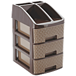 Nakoda Storage Drawer & Organizer - Multipurpose 3 Steps Assorted Colour, Pride 1 pc