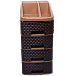 Nakoda Storage Drawer & Organiser Chest - 4 Steps, Multipurpose, Assorted Colour, Pride 1 pc