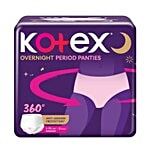 Kotex Overnight Period Panties - L-XL Size 10 pcs 