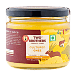 Two Brothers Organic Farms Desi Cow Ghee, Gir Cow 250 ml Jar