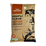 Two Brothers Organic Farms Khapli Flour - Emmer Long, Whole Wheat Atta, Stoneground 2 kg