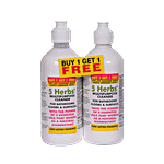 5 Herbs Multipurpose Cleaner - Patchouli, Lemongrass, Citronella, Neem & Pine For Germs-free Surface 500 ml each (Buy 1 Get 1 Free)