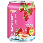 Vinut Strawberry Juice With Pulp 250 ml