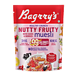 Bagrry's Crunchy Nutty Fruity Muesli With Seeds, Berries 425 g Pouch